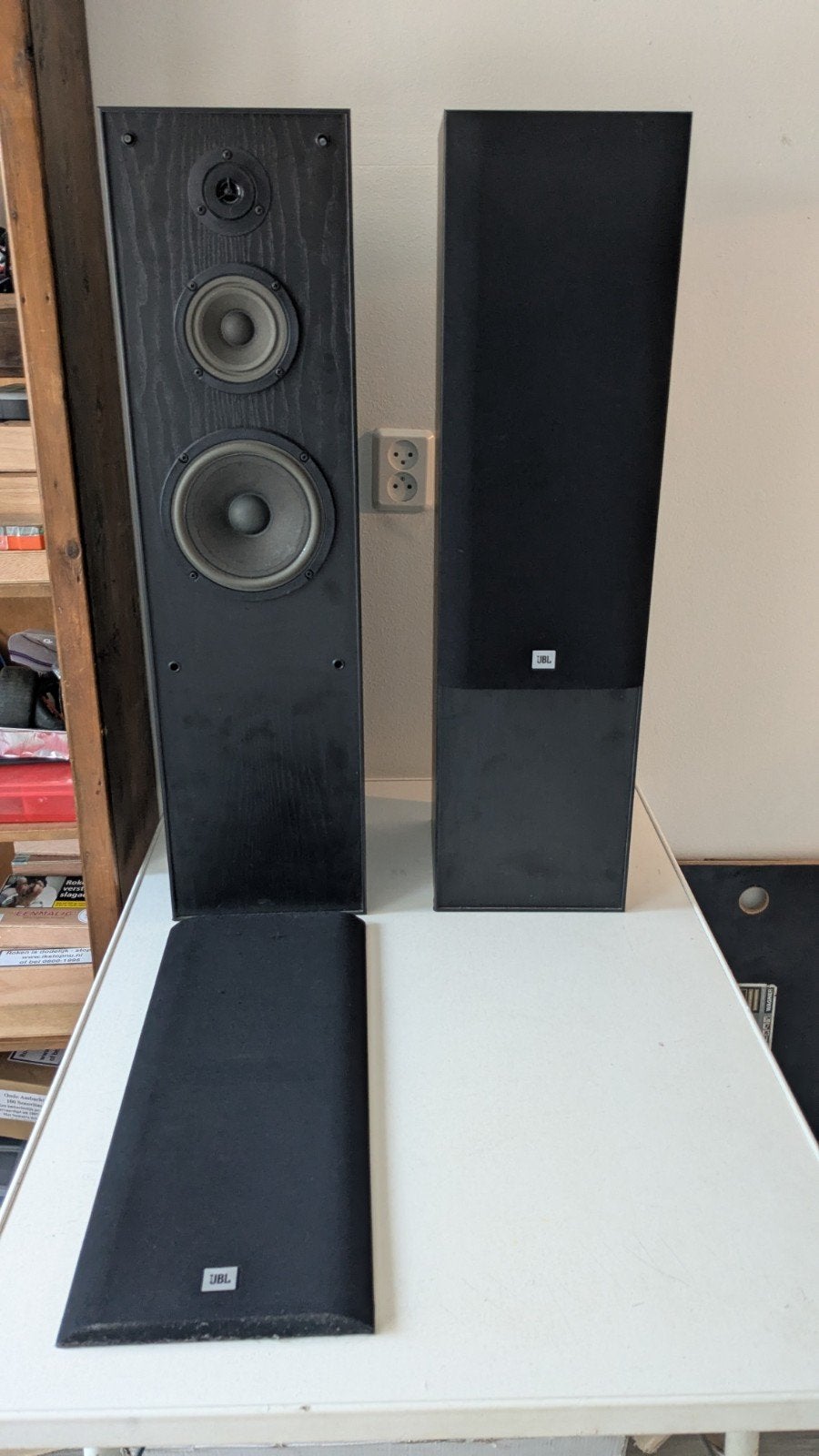 JBL MX-1000 speakers., Ophalen, Stereo speakers, Gebruikt, JBL
