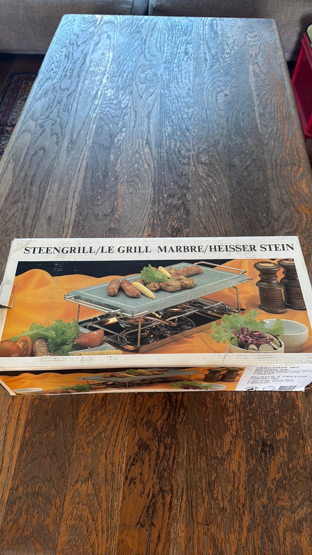 Nieuwe steengrill, nooit gebruikt., Ophalen of Verzenden, Zo goed als nieuw