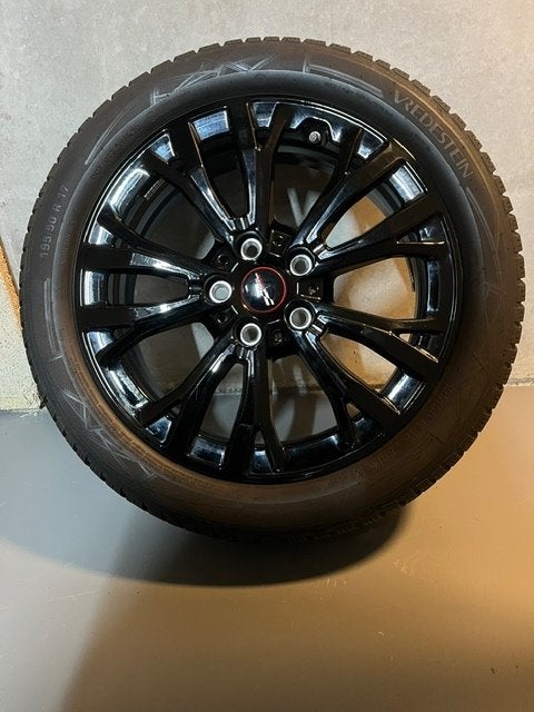 Set Winterbanden met velgen Mini cooper, Ophalen, Gebruikt, Banden en Velgen, 17 inch