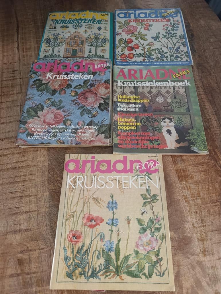 Vintage borduur tijdschriften. Prijs is per stuk!, Ophalen of Verzenden, 1980 tot heden, Tijdschrift