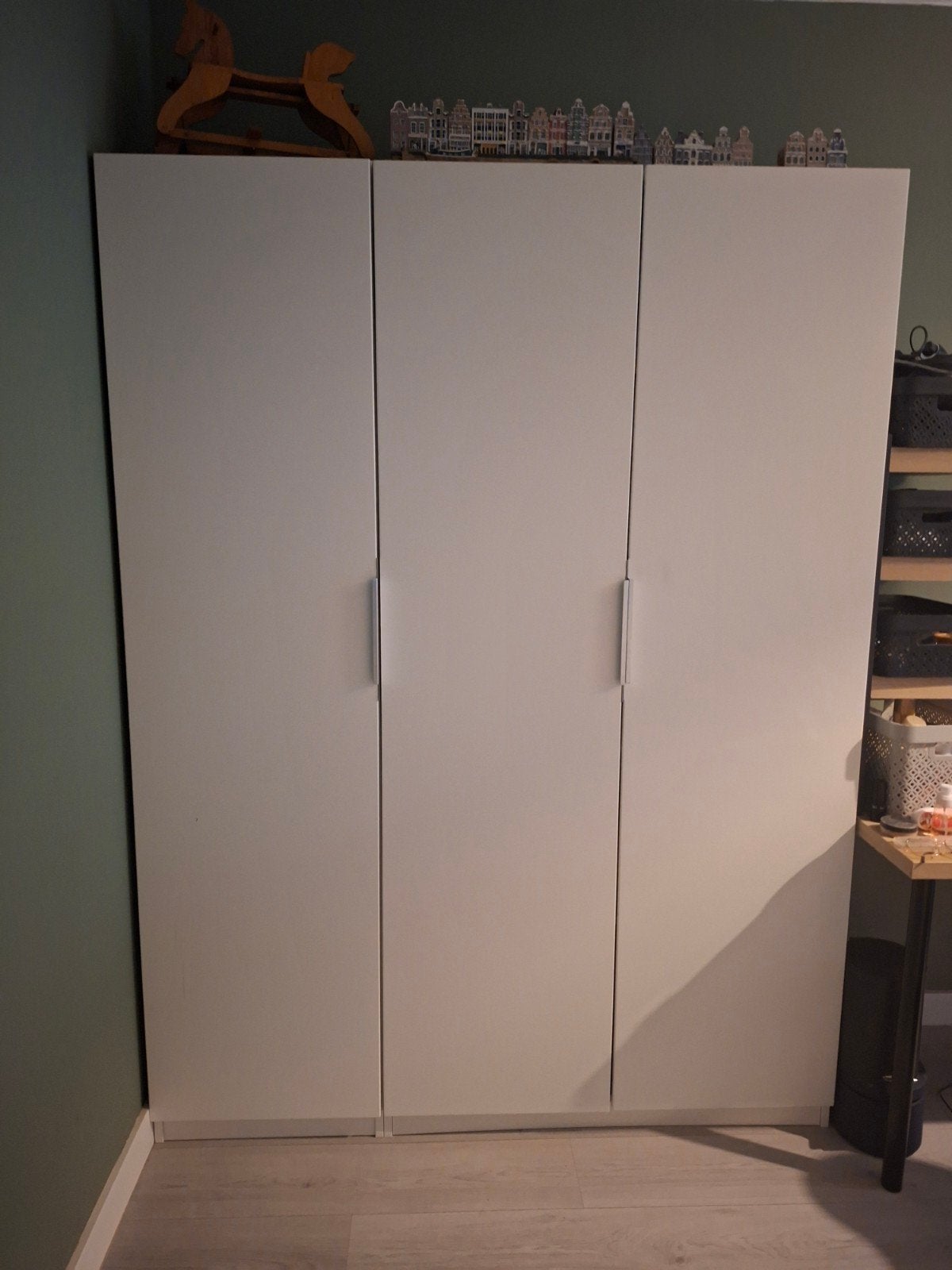 IKEA PAX Kledingkast 150x35x201, Ophalen, Met deur(en), 200 cm of meer, 150 tot 200 cm
