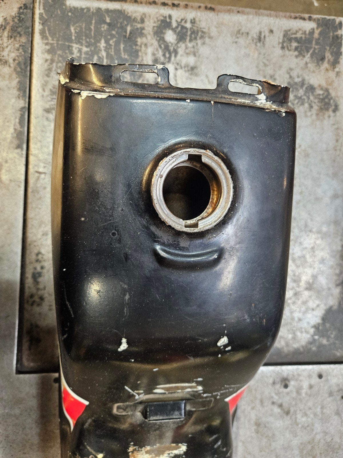 Honda mb 5/8 benzinetank met werk., Ophalen of Verzenden, Gebruikt, Tank, Overige merken