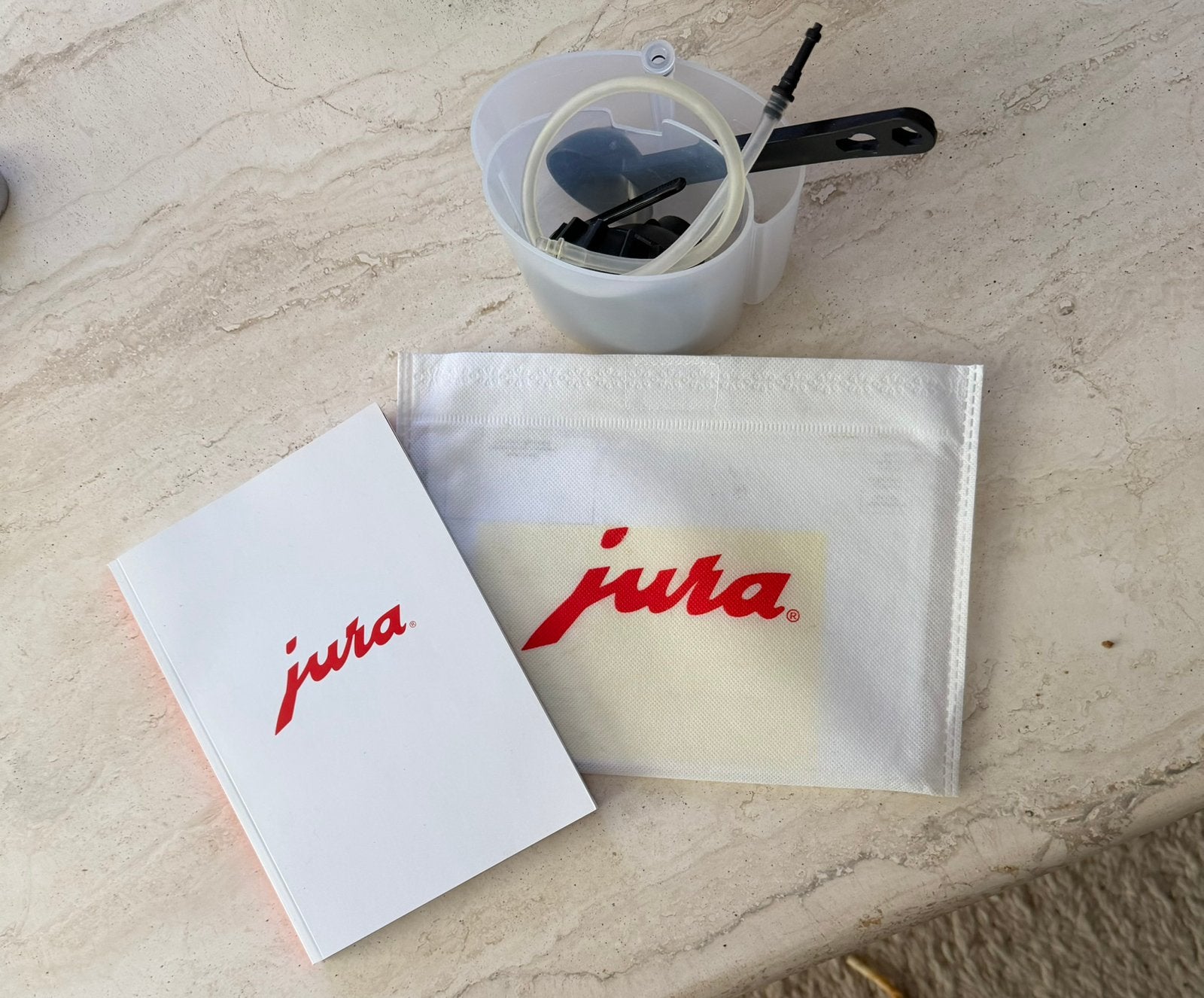 Jura Ena 8 zwart, Ophalen, Zo goed als nieuw, Koffiemachine