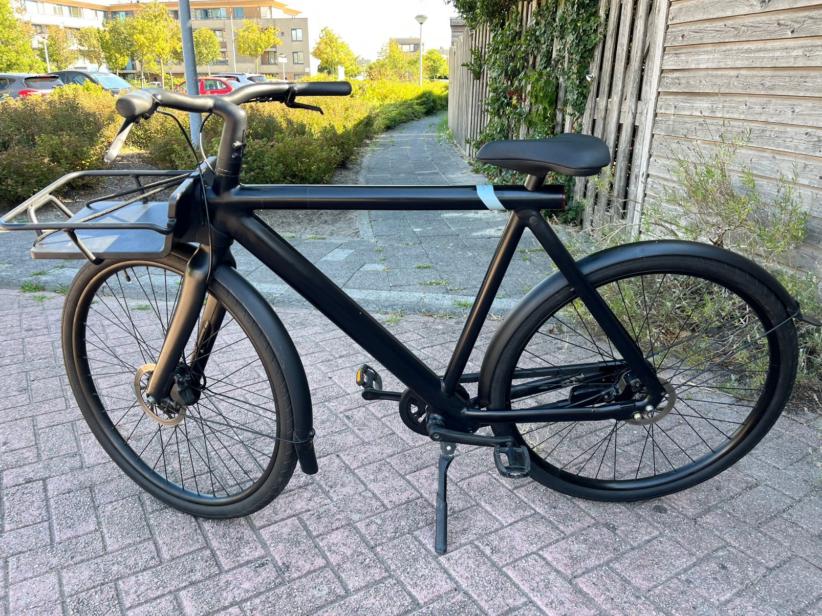 Vanmoof S3 zwart met voorrekje i.z.g.st., Ophalen of Verzenden, Zo goed als nieuw, 59 cm of meer, Vanmoof