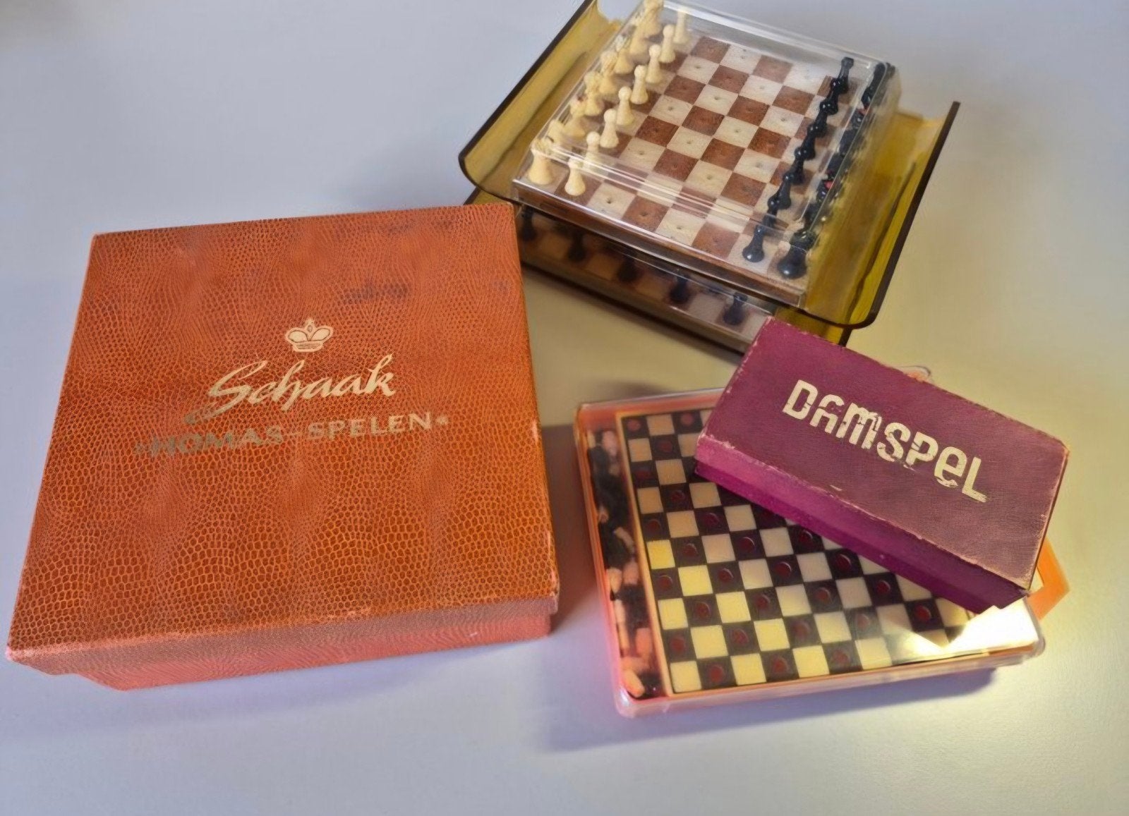 schaak en damspelen, Antiek en Kunst, Ophalen of Verzenden