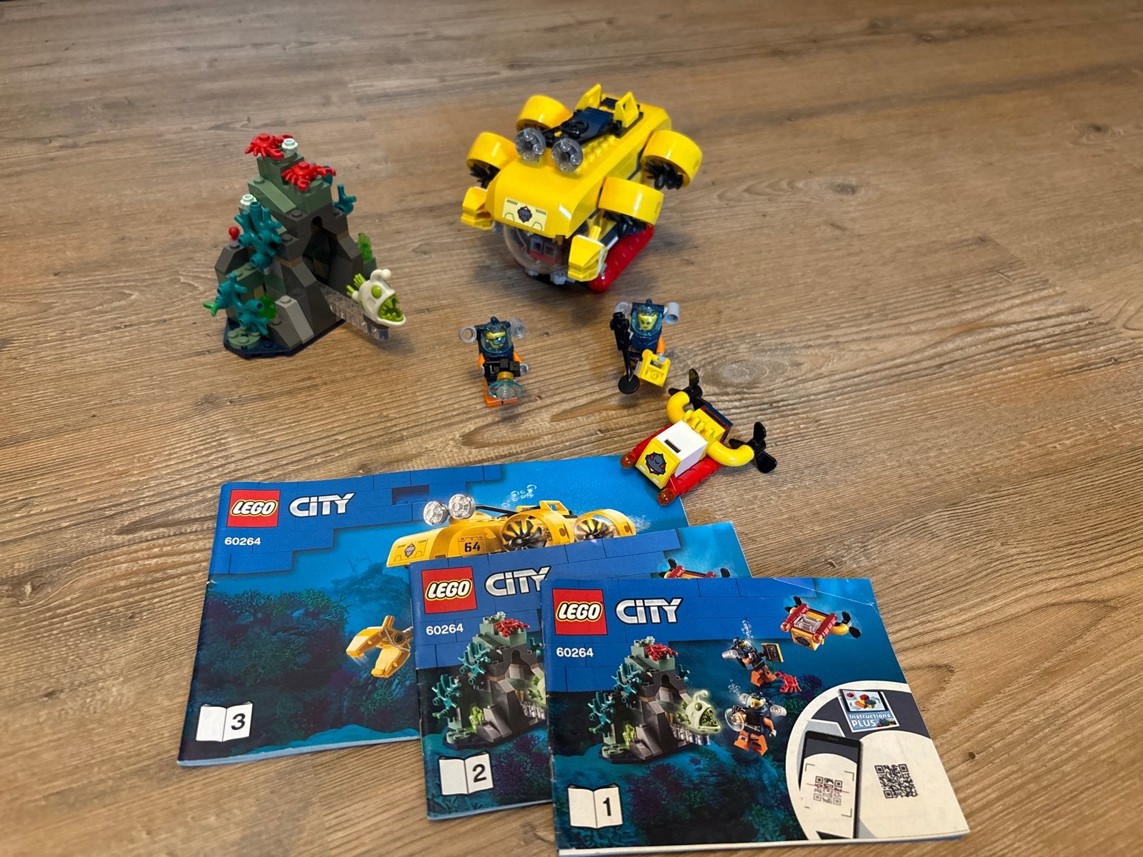 LEGO City Oceaan Onderzoeksschip 60264 met duikboot, Ophalen of Verzenden, Zo goed als nieuw, Overige merken