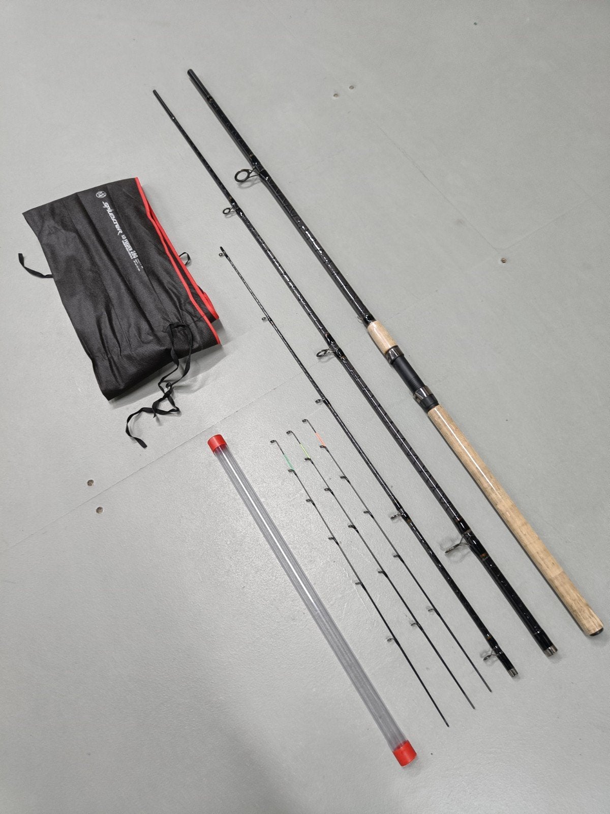 NIEUWE Spil Fyter HMCarbon feeder hengel 3.90m 3d. 30-80gr., Ophalen of Verzenden, Nieuw, Werphengel