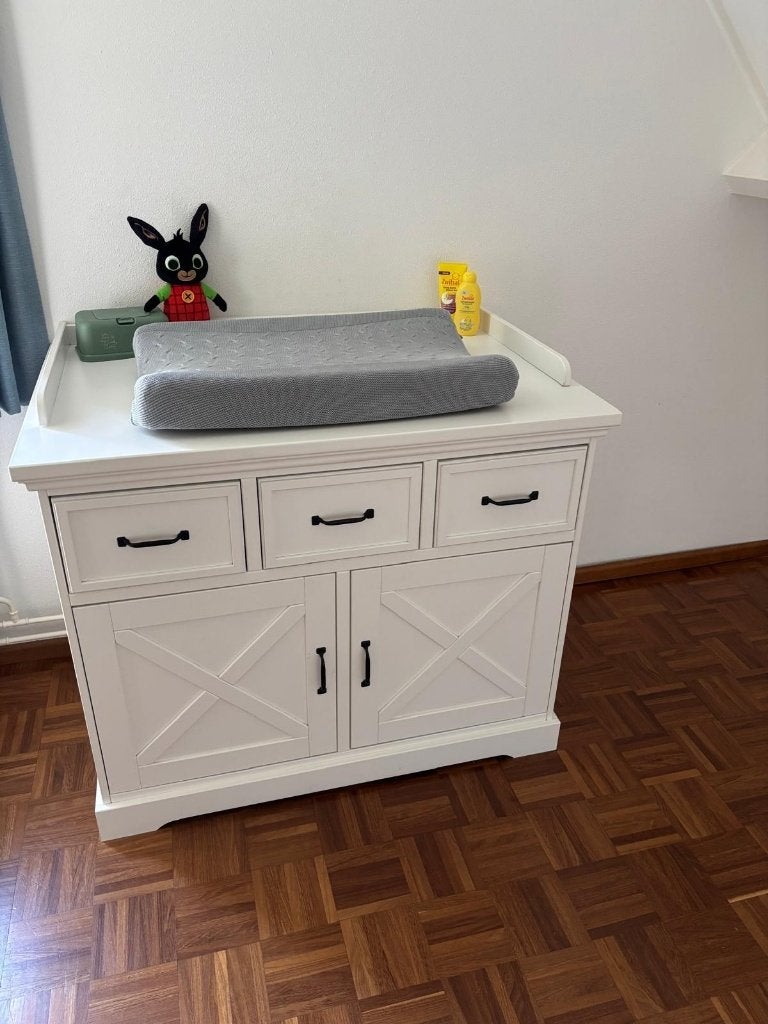 Commode - 'Kidsmill Savigno' - Babypark, Kinderen en Baby's, Kinderkamer | Commodes en Kasten, Ophalen, 50 tot 70 cm, Opstaande rand