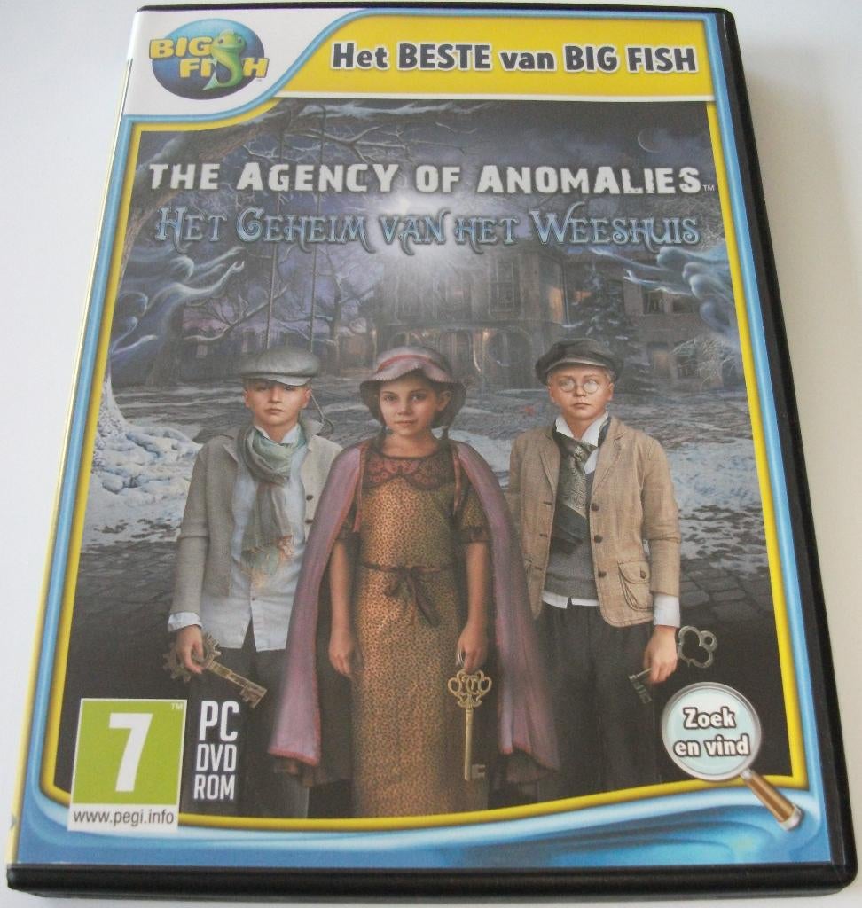 PC Game *** AGENCY OF ANOMALIES 2 *** Geheim van 't Weeshuis, Puzzel en Educatief, 1 speler, Ophalen of Verzenden, Zo goed als nieuw