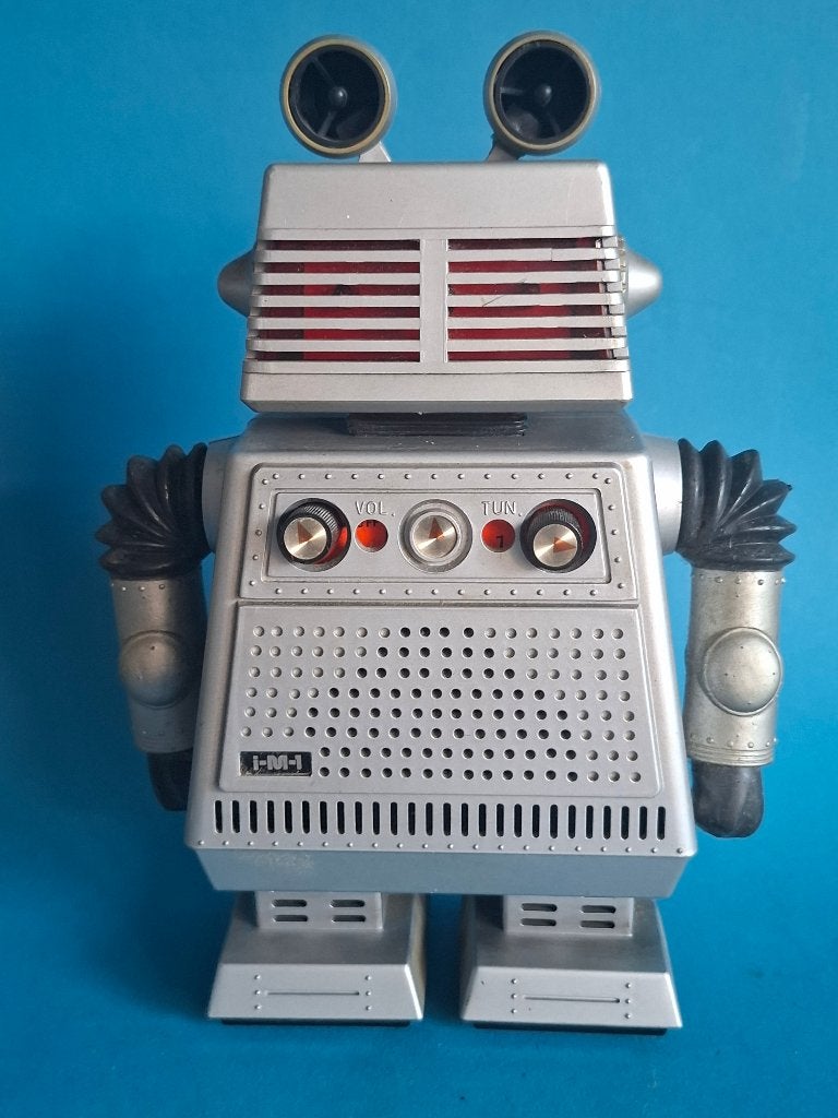 1977 Vintage robot met radio, Ophalen of Verzenden