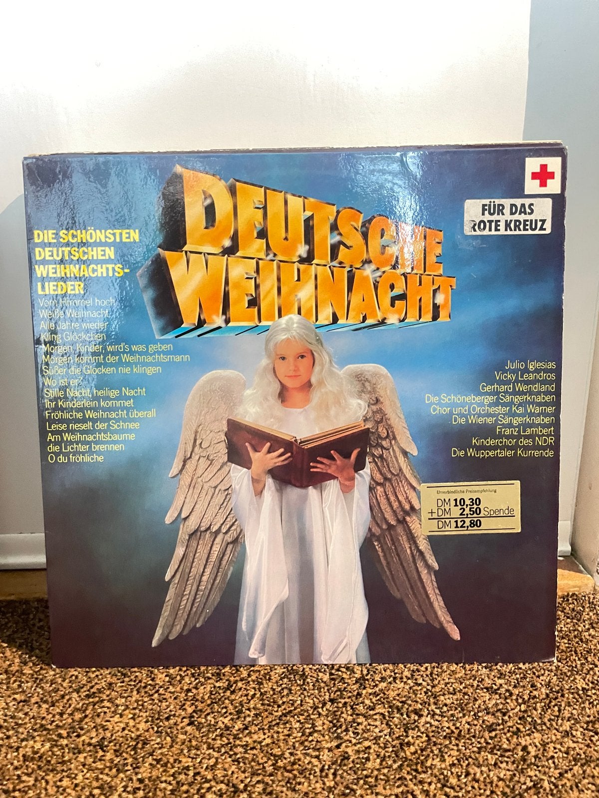 Deutsche Weihnacht LP - Diverse Artiesten - Kerstmuziek, Cd's en Dvd's, LP, Gebruikt, Ophalen of Verzenden, Complilatie