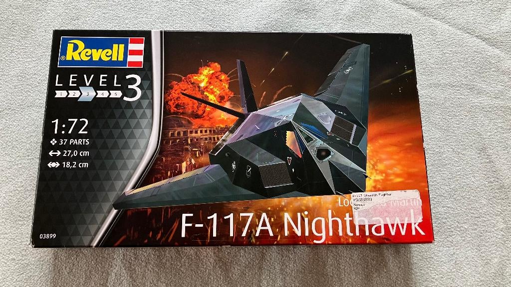 Revell F-117 Nighthawk 1/72 Modell, 1:50 of kleiner, Verzenden, Revell, Overige typen