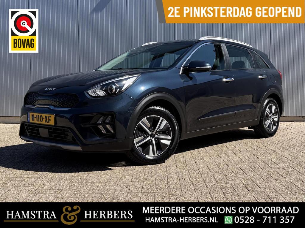 Kia Niro 1.6 GDi Hybrid DynamicLine blauw automaat, Gebruikt, Euro 6, Blauw, Origineel Nederlands