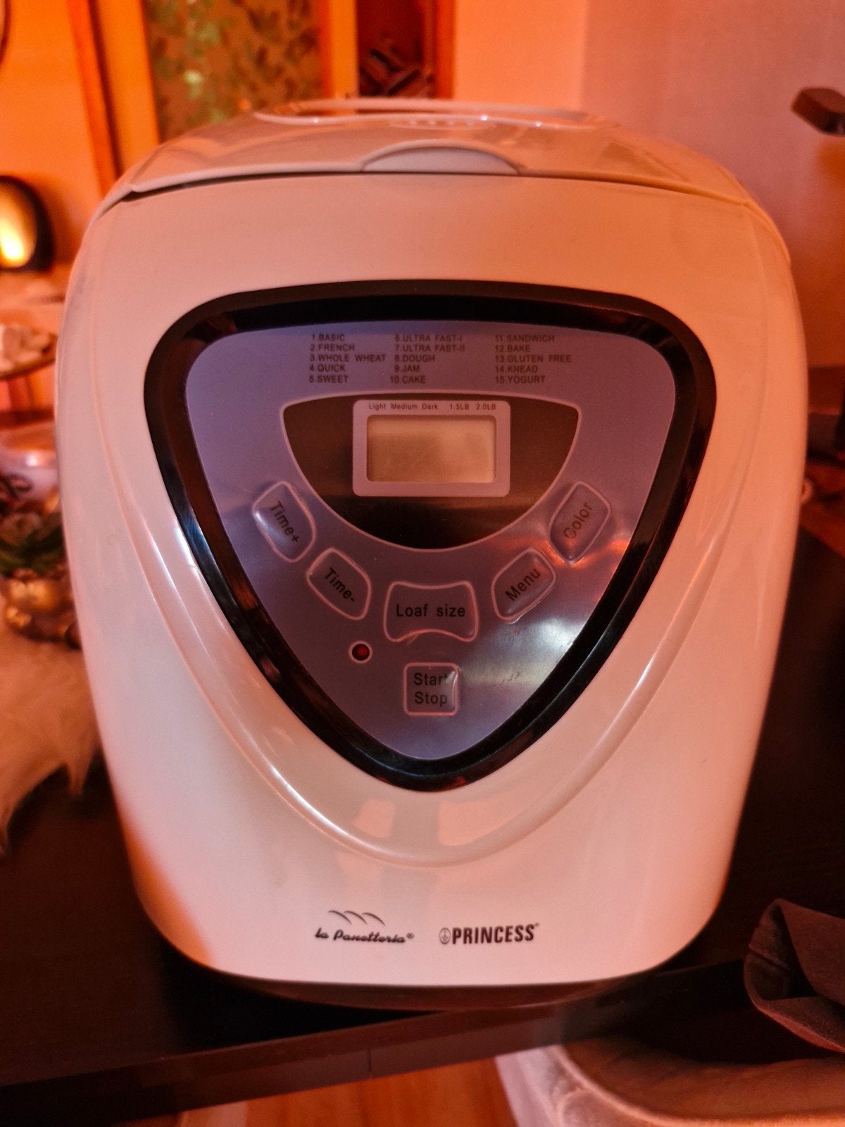 Princess Broodbakmachine - Zo goed als nieuw, Witgoed en Apparatuur, Broodbakmachines, Meer dan 10 programma's, 800 tot 1200 gram deeg