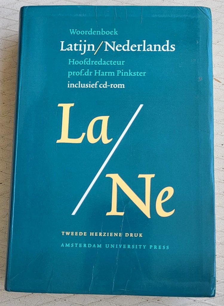 Woordenboek Latijn – Nederlands, Boeken, Latijn, Overige uitgevers, Zo goed als nieuw, Harm Pinkster