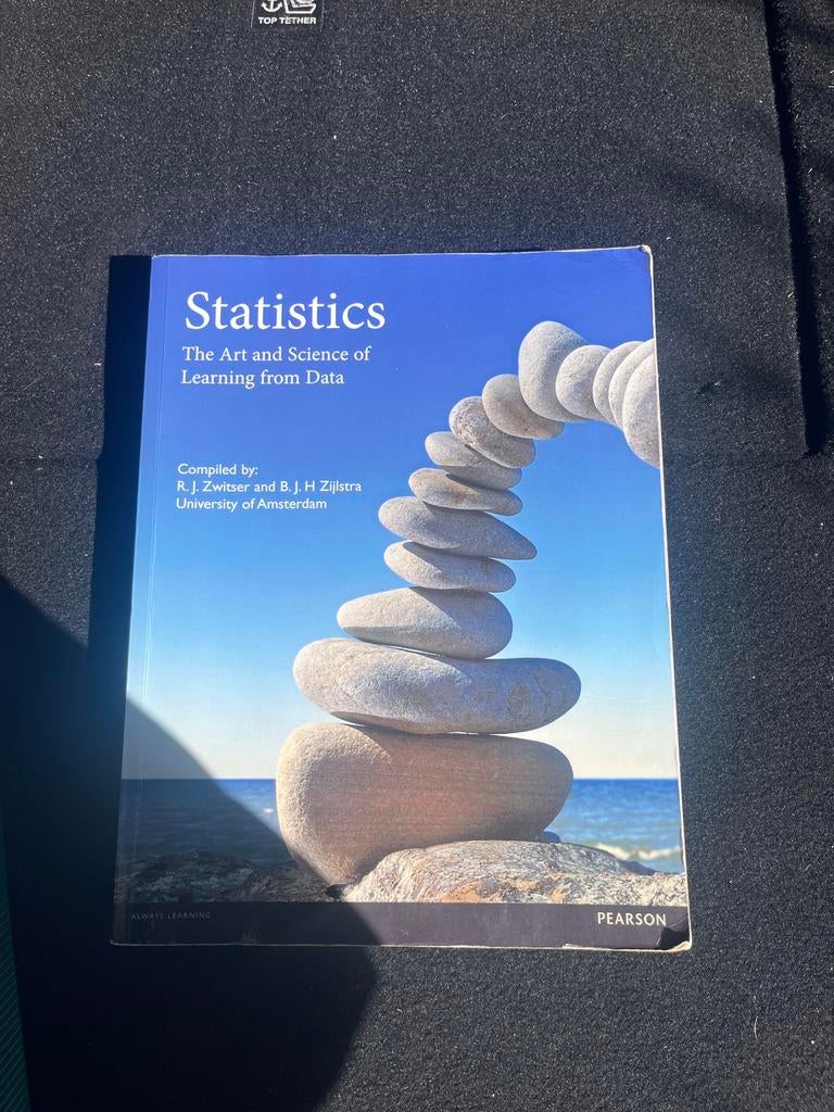 Statistics: The Art and Science of Learning from Data, Ophalen of Verzenden, Beta, Gelezen, WO