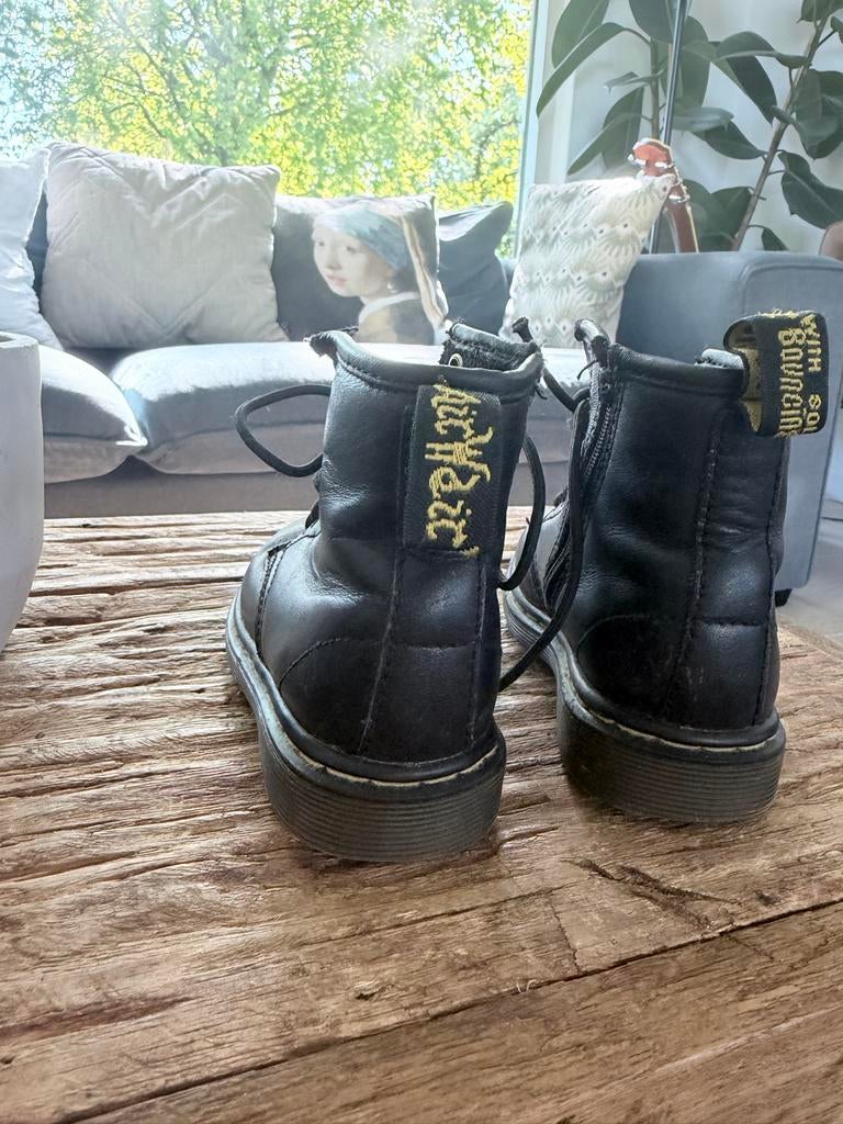 Dr. Martens laarzen maat 24-25, zwart, Kinderen en Baby's, Kinderkleding | Schoenen en Sokken, Ophalen of Verzenden, Gebruikt