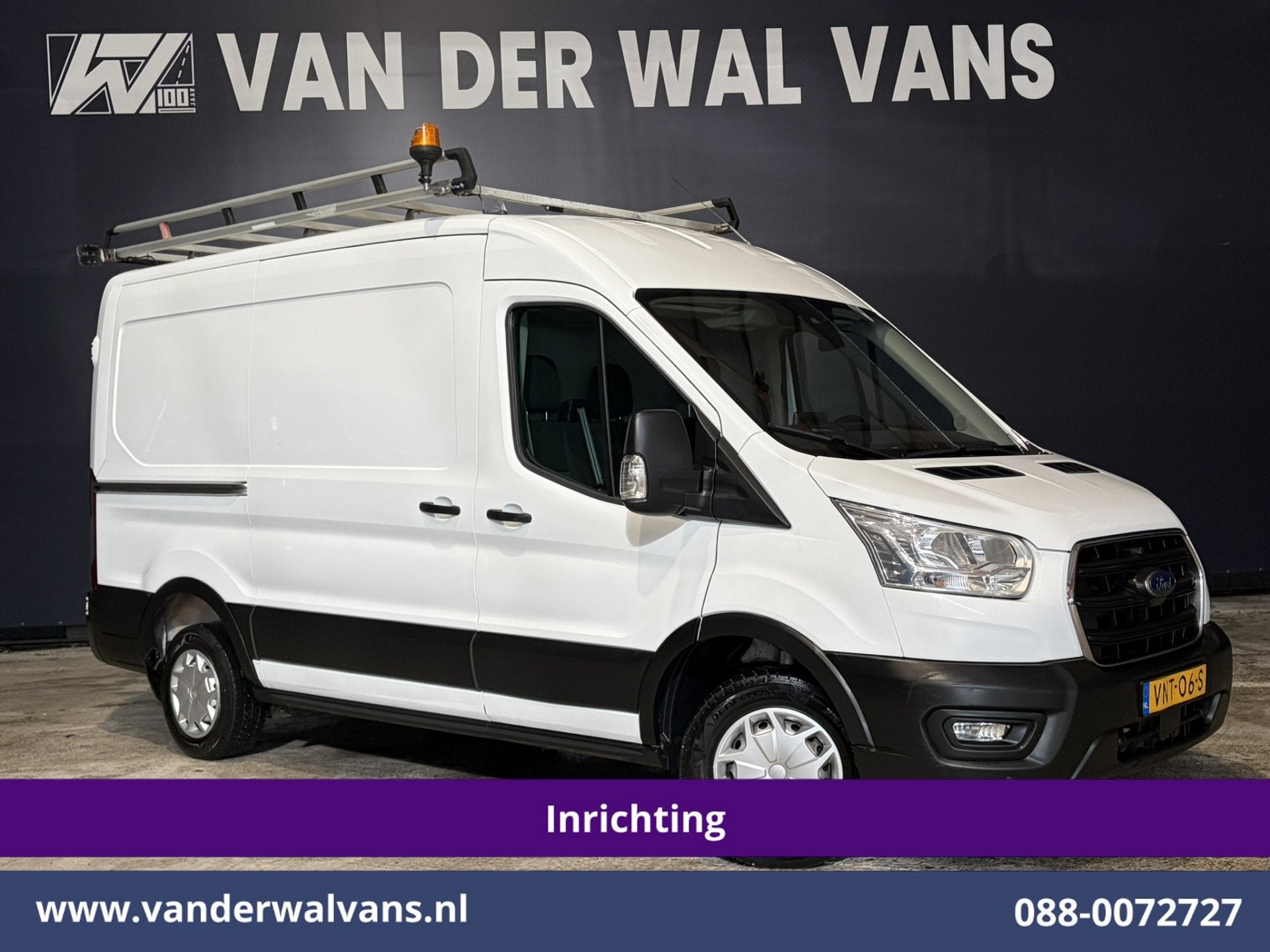Ford Transit 2.0 TDCI 130pk L2H2 Inrichting Euro6 Airco | Om, Auto's, Bestelauto's, Voorwielaandrijving, Dealer onderhouden, 4 cilinders