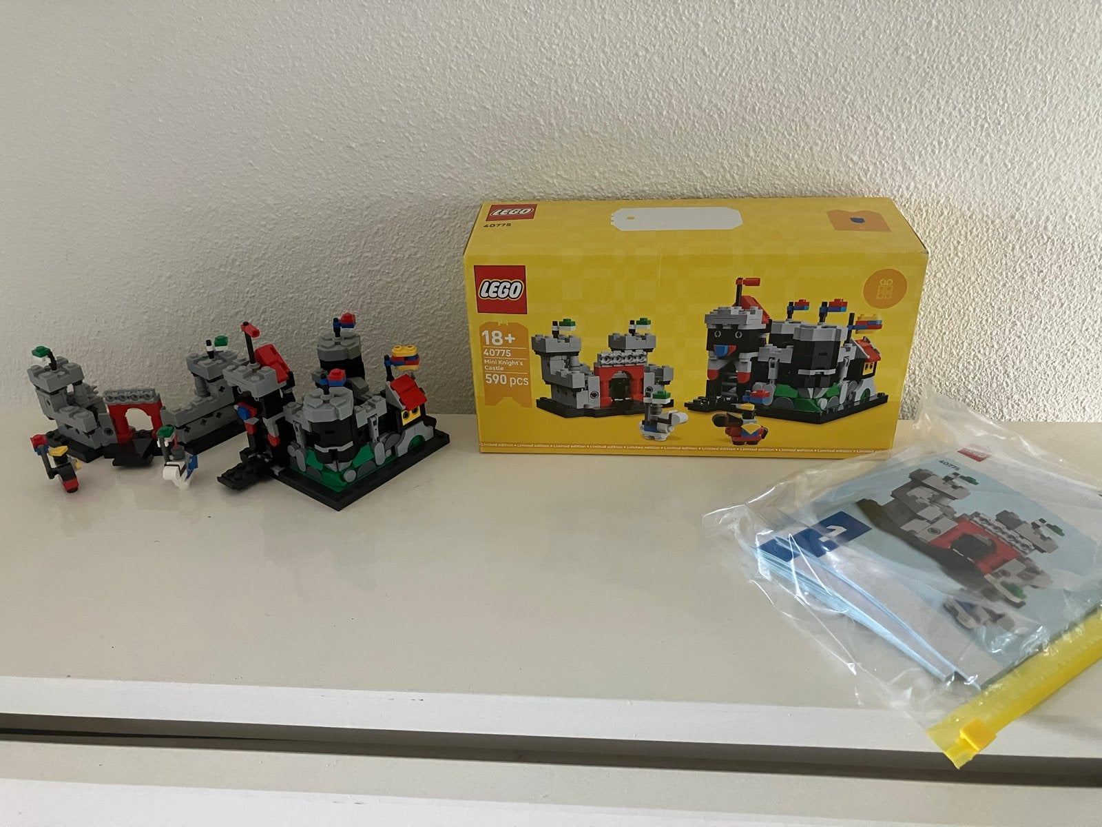 LEGO 40775 Mini Ridder Kasteel - Limited Edition, Ophalen of Verzenden, Zo goed als nieuw