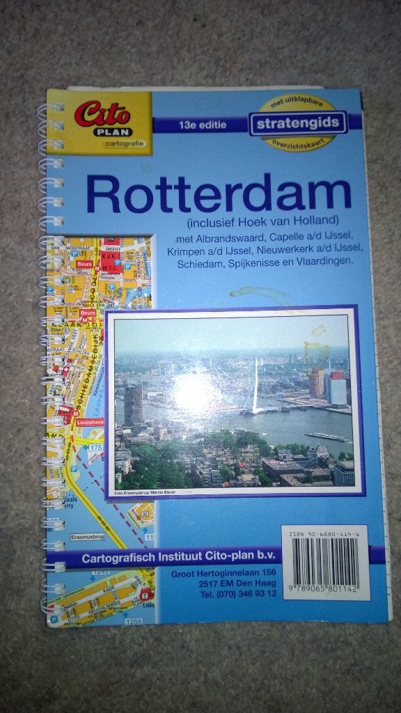 Boek - 354 - Cito Plan Rotterdam, Ophalen of Verzenden, Zo goed als nieuw