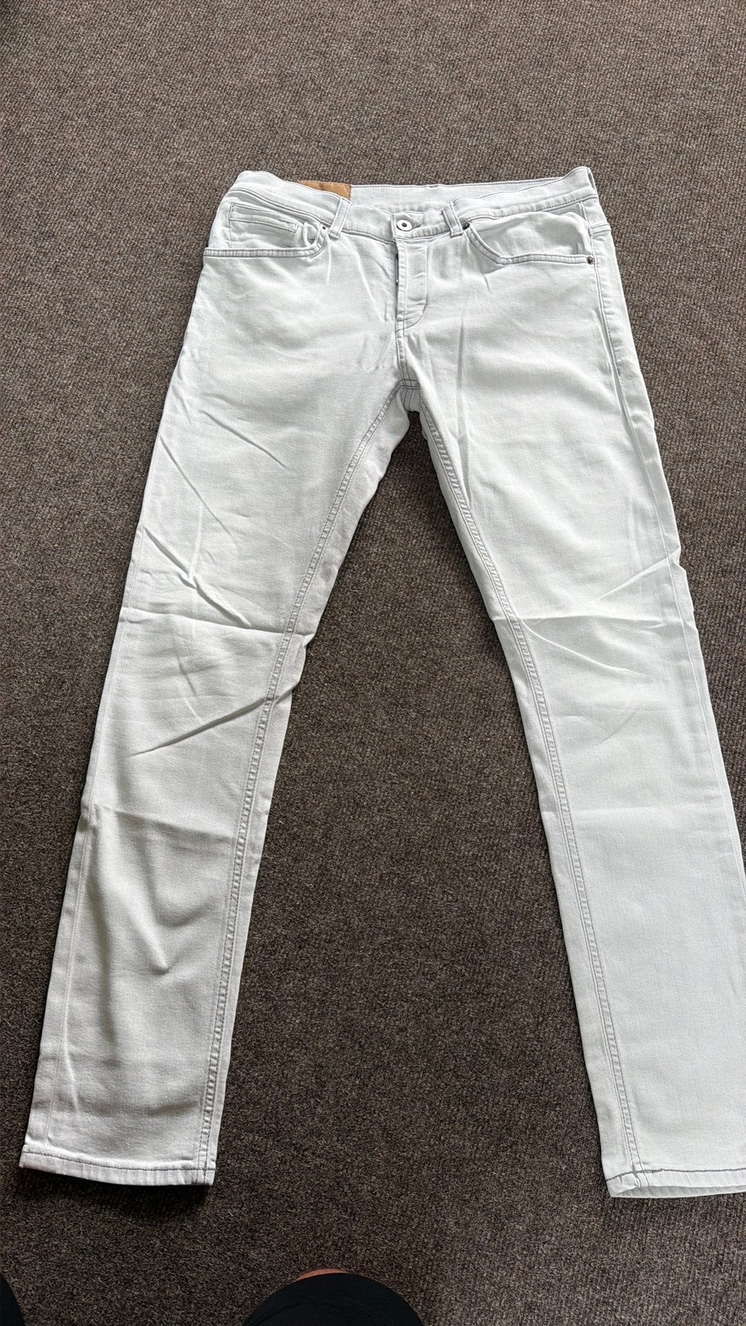 Dondup jeans maat 34, Ophalen of Verzenden, Gedragen, Grijs, W33 - W34 (confectie 48/50)