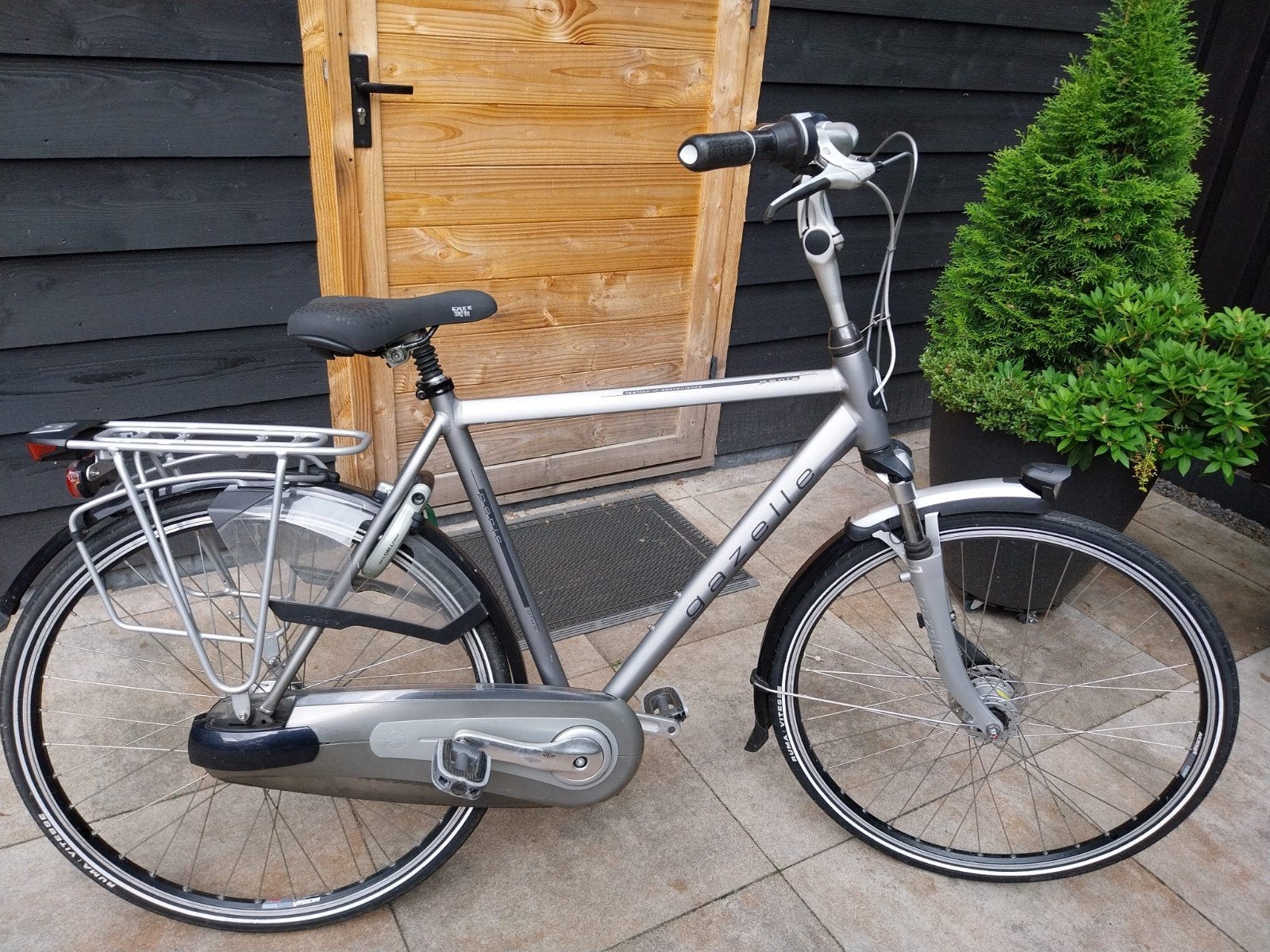 Mooie goede Gazelle Paris herenfiets, Ophalen, Versnellingen, Zo goed als nieuw, 57 tot 61 cm