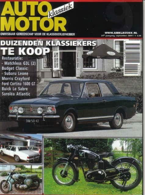 AMK 9 2009 : Ford Cortina - Morris Crayford Convertible, Ophalen of Verzenden, Gelezen, Algemeen