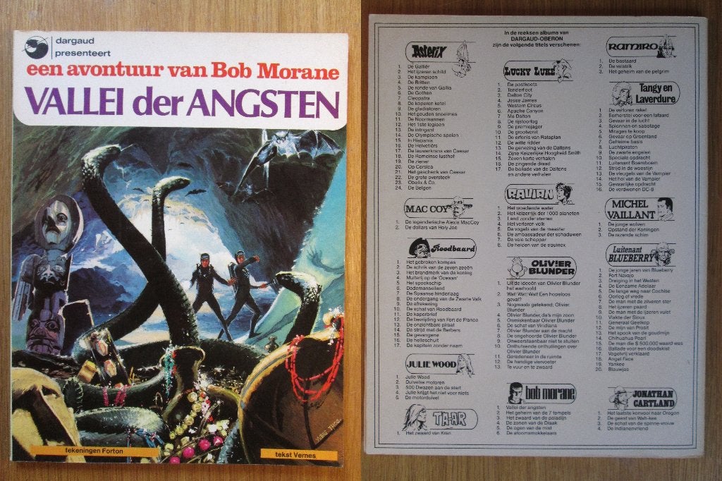 Bob Morane - De complete Dargaud reeks (9x SC), Boeken, Stripboeken, Complete serie of reeks, Ophalen of Verzenden, Zo goed als nieuw
