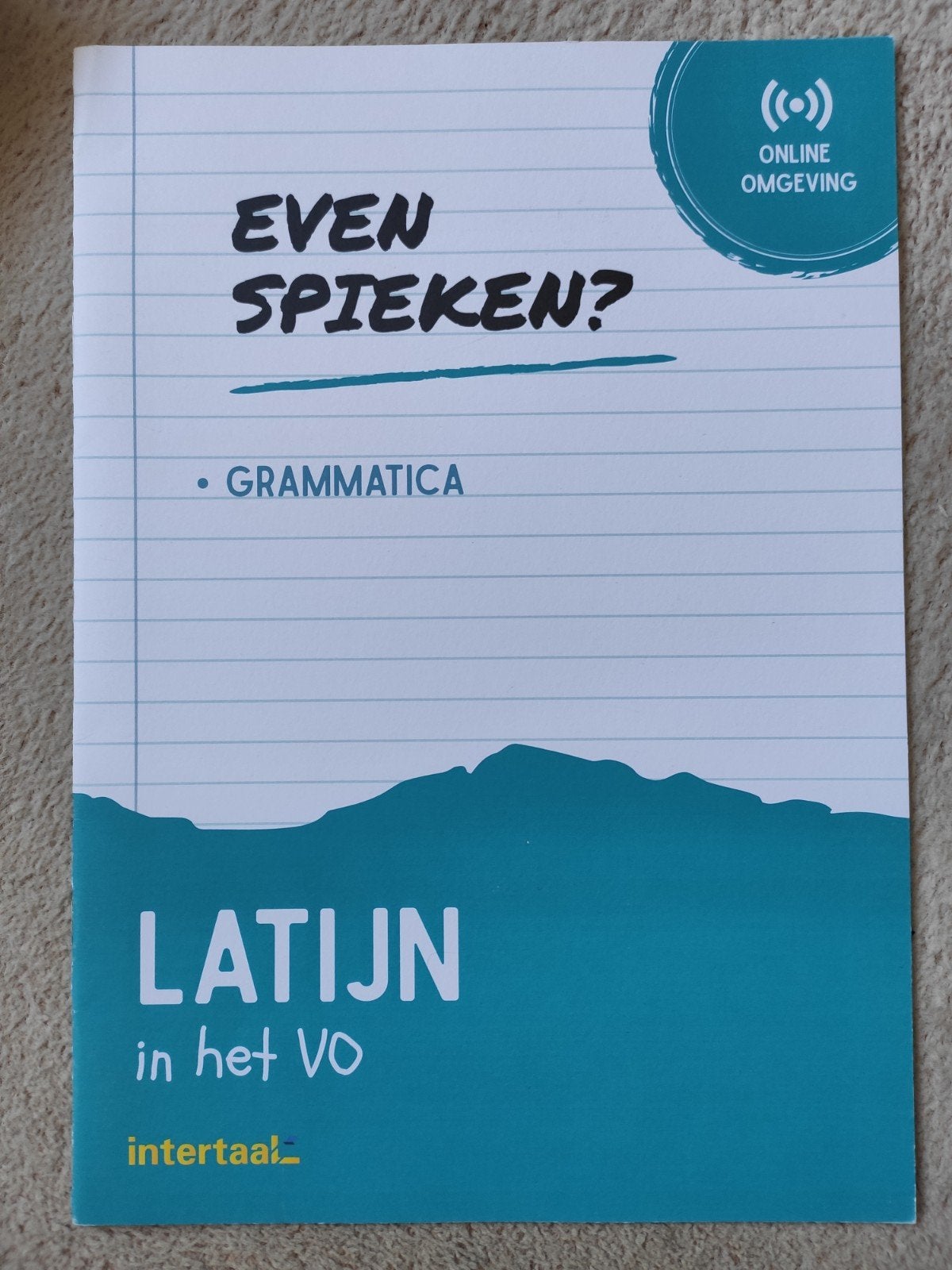 Even Spieken? Latijn Grammatica - Intertaal, Boeken, Schoolboeken, Ophalen of Verzenden, Zo goed als nieuw, VWO, Latijn
