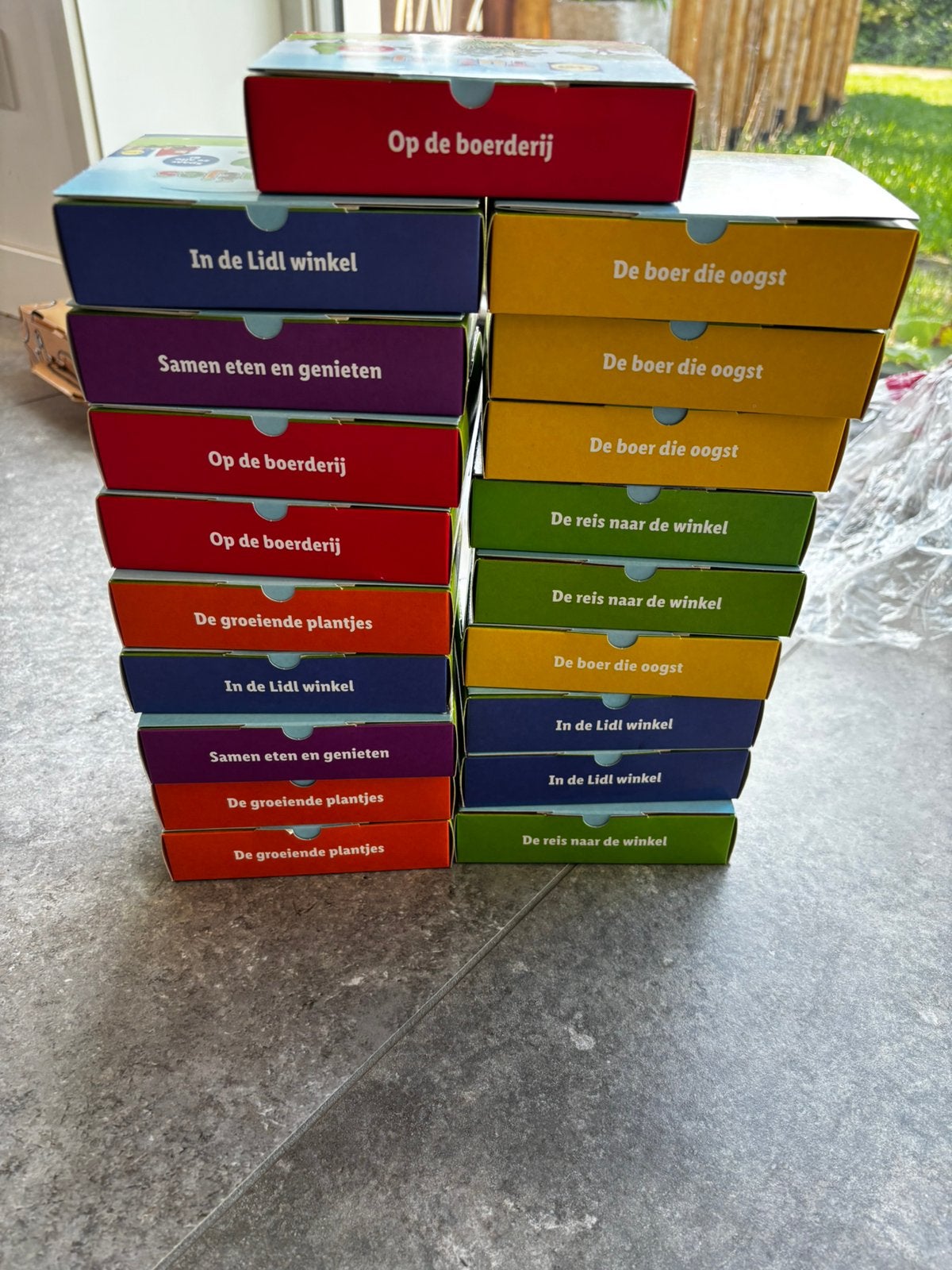 Lidl tuintjes naar keuze € 0,25 per stuk, Hobby en Vrije tijd, Ophalen of Verzenden, Winkel, Super of Benzinepomp, Zegels, Bonnen of Punten