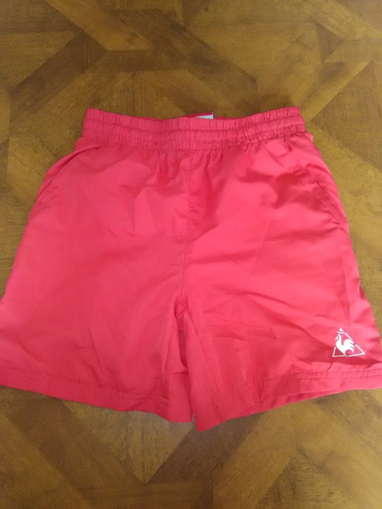 Le coq sportif sportbroek zwembroek maat 128 rood, Le coq sportif, Jongen of Meisje, Sport- of Zwemkleding, Ophalen of Verzenden