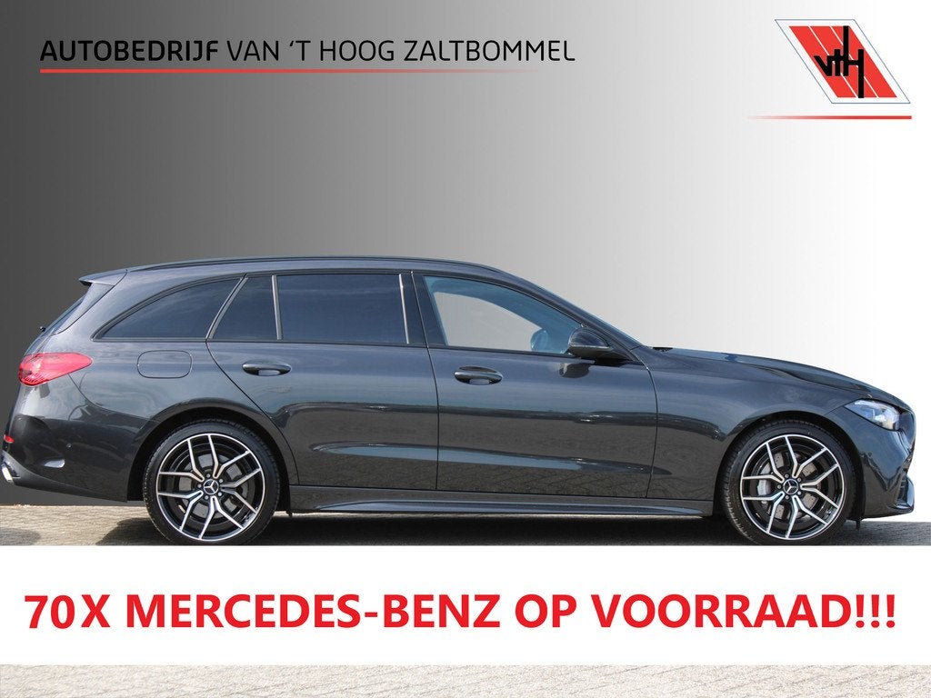 Mercedes-Benz C-Klasse Estate 300e AMG Line NIGHT PAKKET DIS, Auto's, Automaat, Achterwielaandrijving, 4 cilinders, Hybride Elektrisch/Benzine