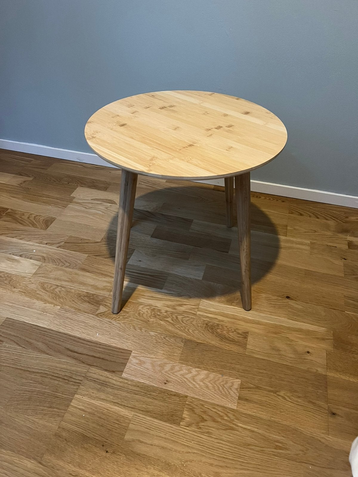 Bijzettafel, 45 tot 60 cm, Minder dan 55 cm, Rond, Ophalen of Verzenden