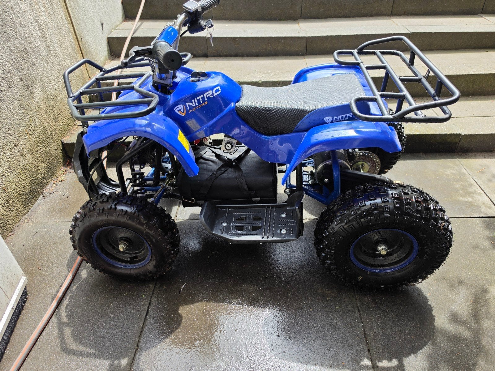 Nitro Motors electrische Kinderquad  Blauw, Fietsen en Brommers, Fietsen | Kinderfietsjes, Minder dan 16 inch, Ophalen of Verzenden