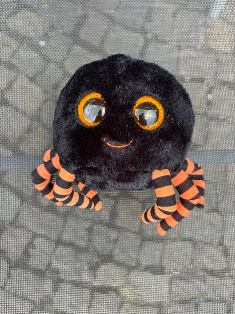 Ty beanie boo crawly spin halloween knuffel!, Overige karakters, Overige typen, Zwart, Ophalen of Verzenden