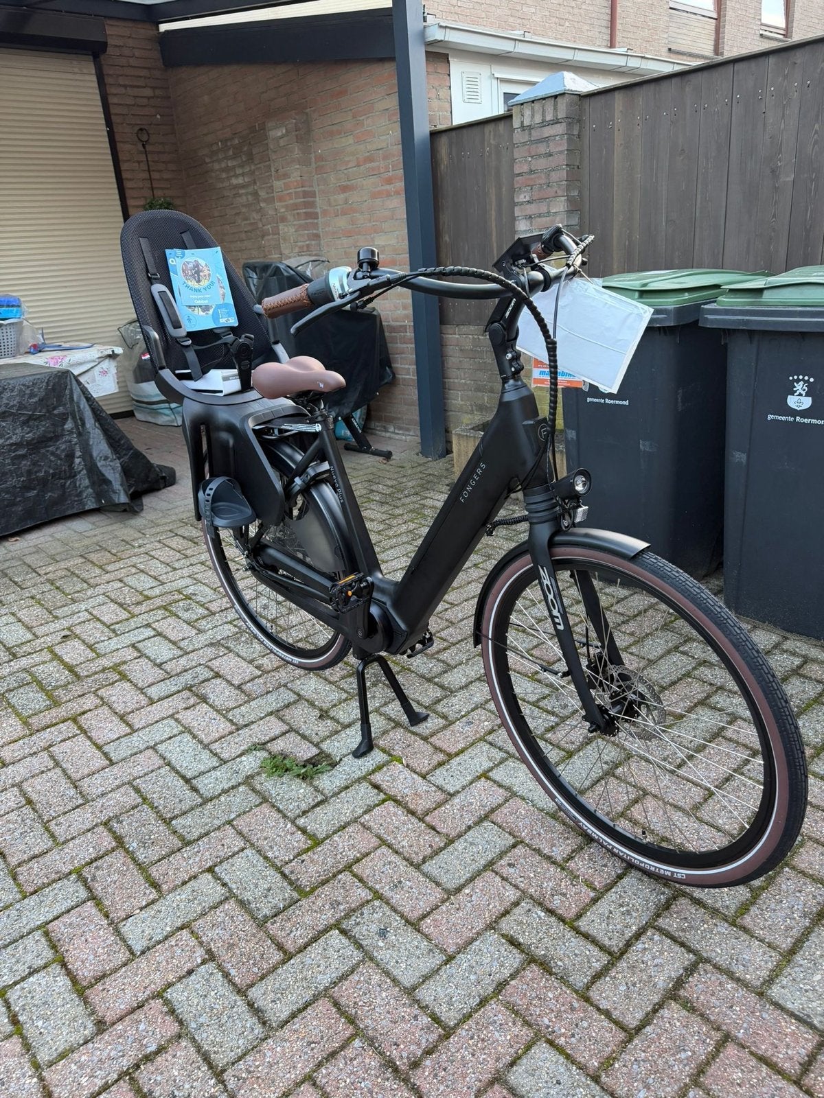 Elektrische (E-Bike) Moederfiets Fongers Limited Edition, Overige merken, 47 tot 50 cm, Dubbele standaard, Nieuw