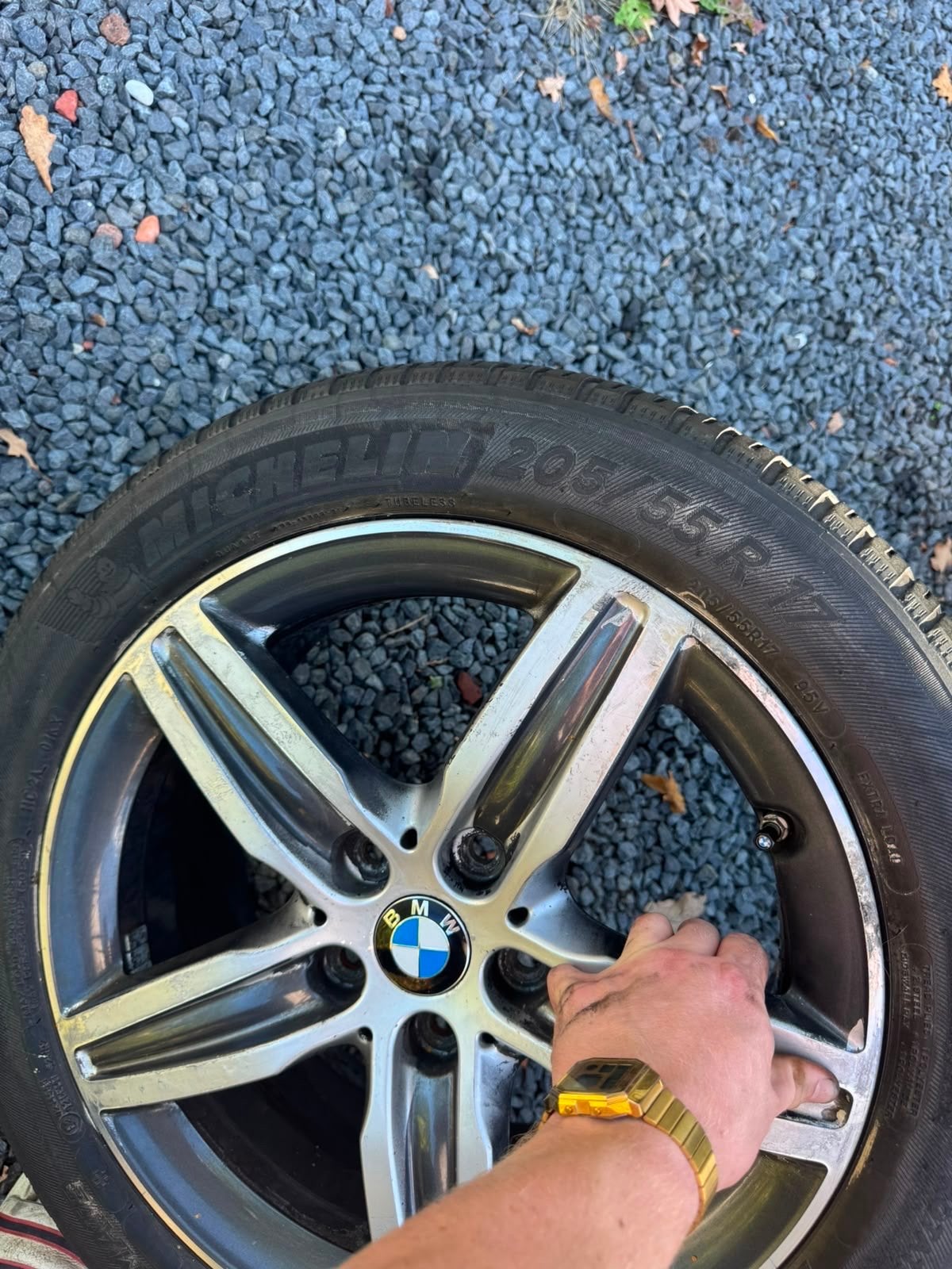 BMW 2-serie velgen met Michelin All Season banden, Ophalen, Zo goed als nieuw