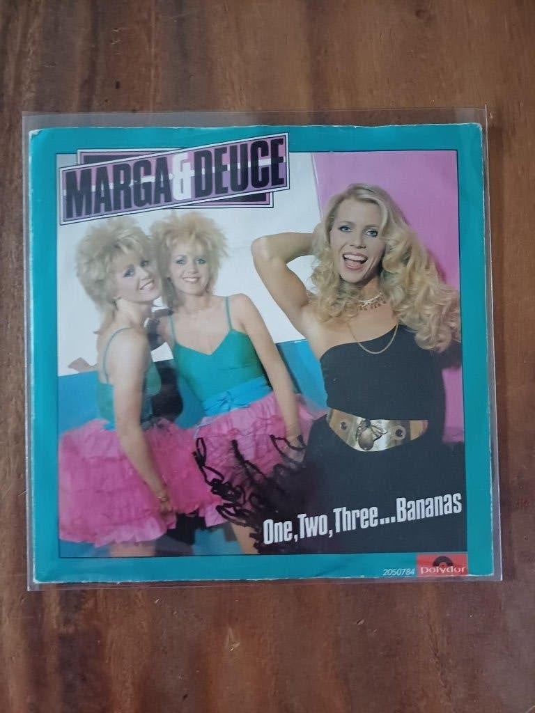 Marga & Deuce - One, Two, Three...Bananas - Vinyl - Single, LP, 7 inch, Ophalen of Verzenden, Zo goed als nieuw