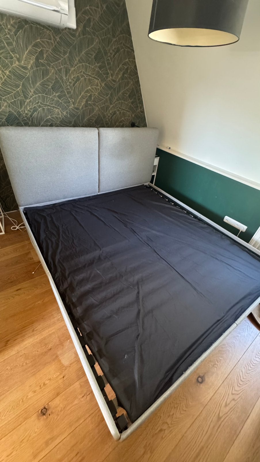 Emma Original Bed (180x200) – Grijs, Ophalen, Tweepersoons, Zo goed als nieuw, 180 cm