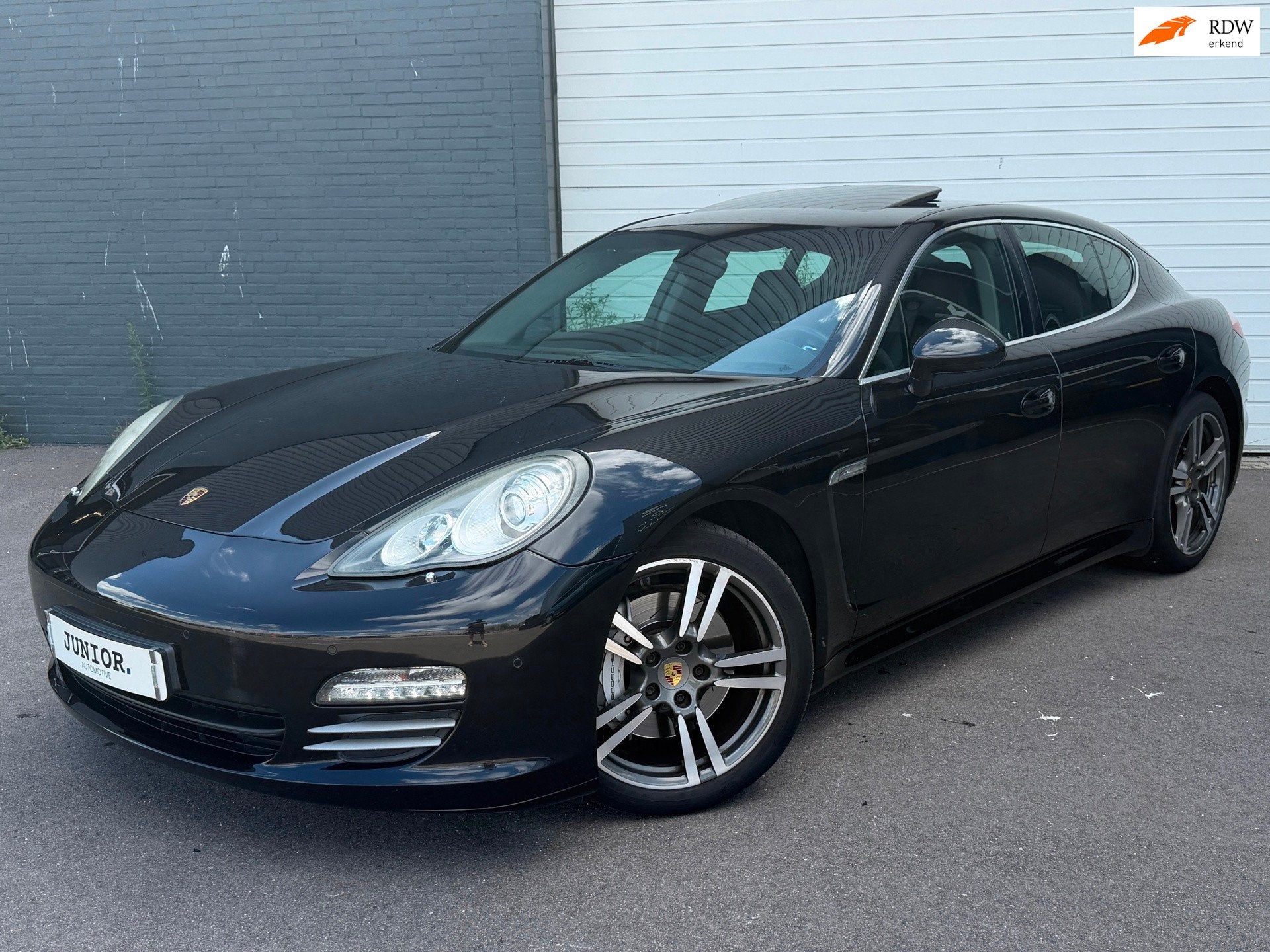 Porsche Panamera 4.8 4S PANORAMADAK/LEDER/NAVI/MEMORY/LMV/PD, Automaat, Euro 5, Gebruikt, 4 stoelen