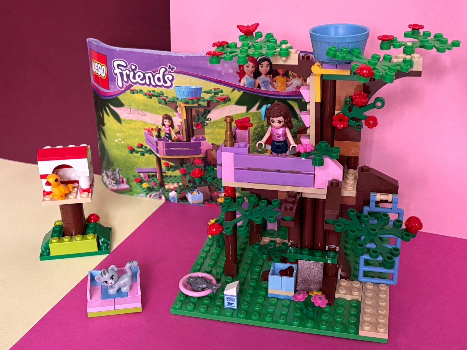 LEGO FRIENDS BOOMHUT NR 3065, Ophalen of Verzenden, Zo goed als nieuw