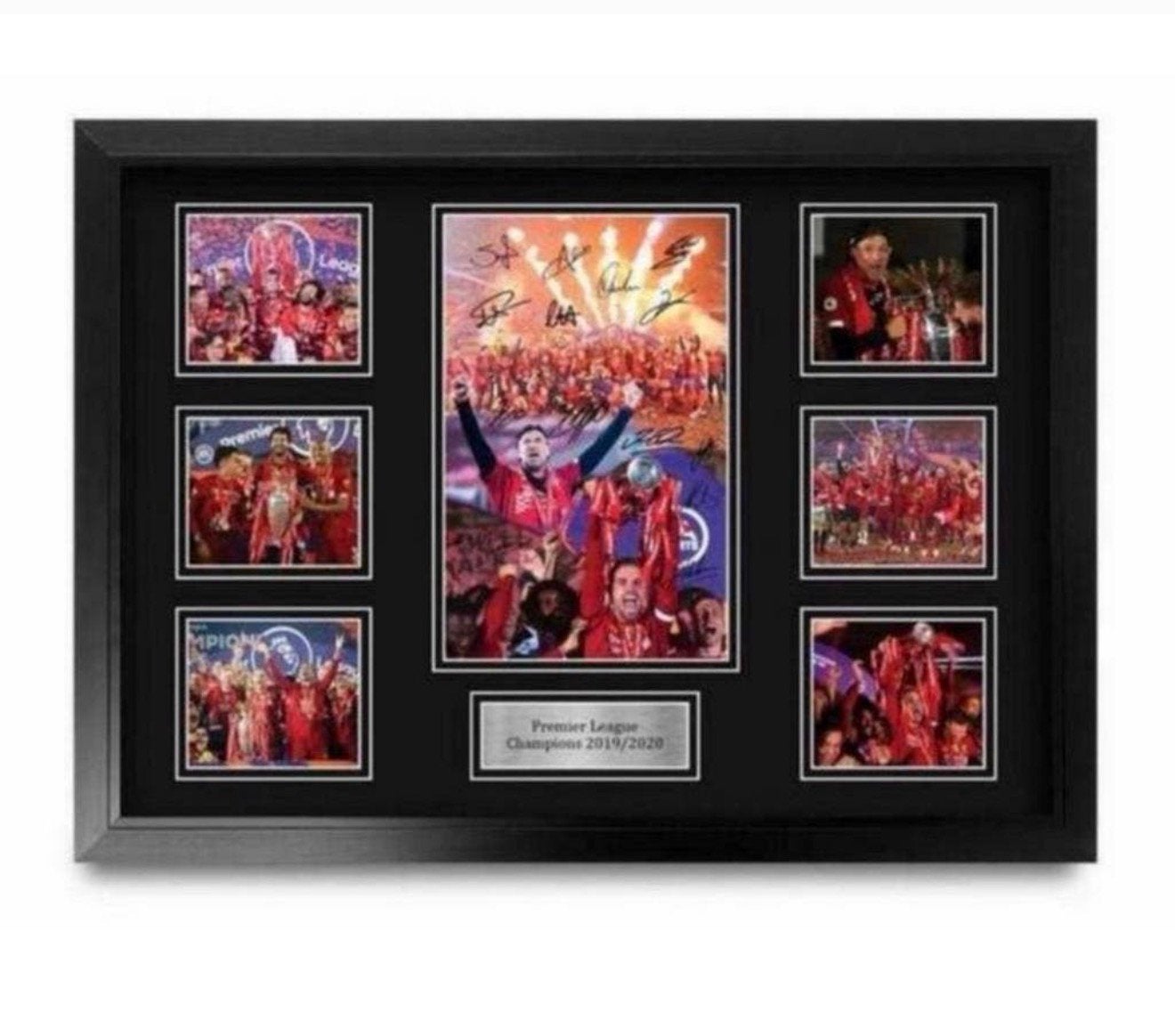 Liverpool Signed A2 Framed Premier League Print Autograph, Buitenlandse clubs, Ophalen of Verzenden, H, H
