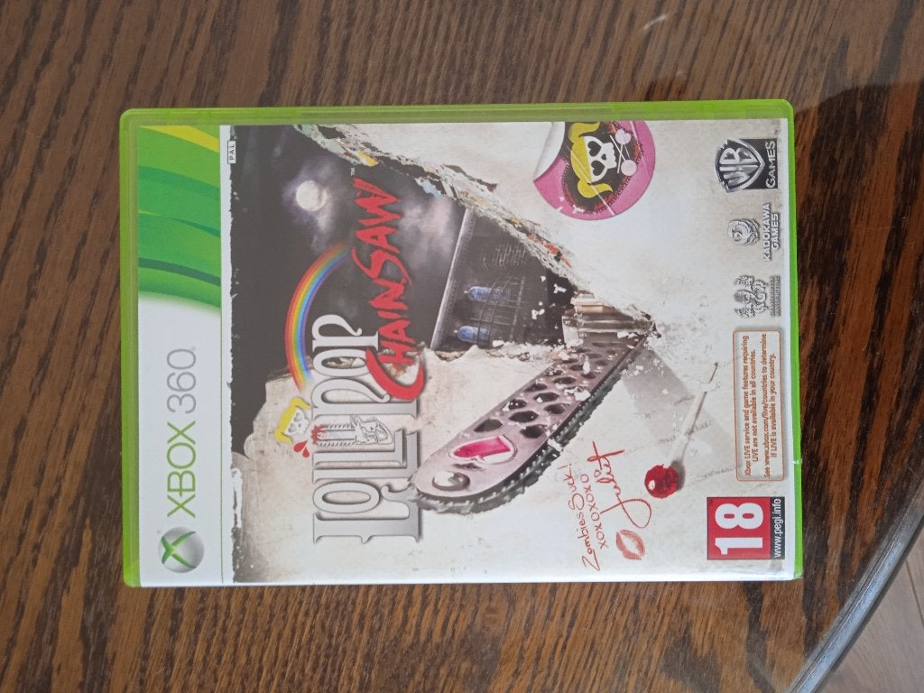 Lollipop Chainsaw - ZELDZAME Saudi-Arabië Cover Variant, 1 speler, Verzenden, Zo goed als nieuw, Vanaf 3 jaar
