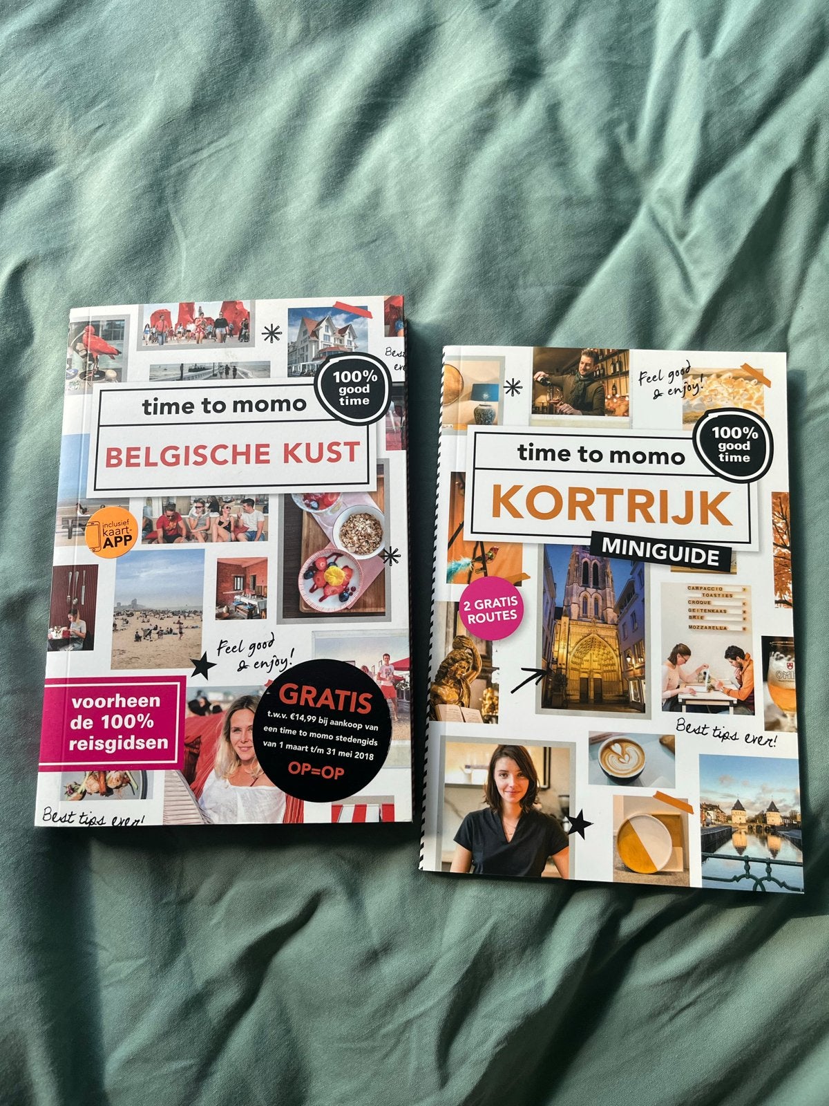 Time to momo reisgidsen: Belgische Kust & Kortrijk (ongebrui, Overige merken, Nieuw, Ophalen of Verzenden, Reisgids of -boek