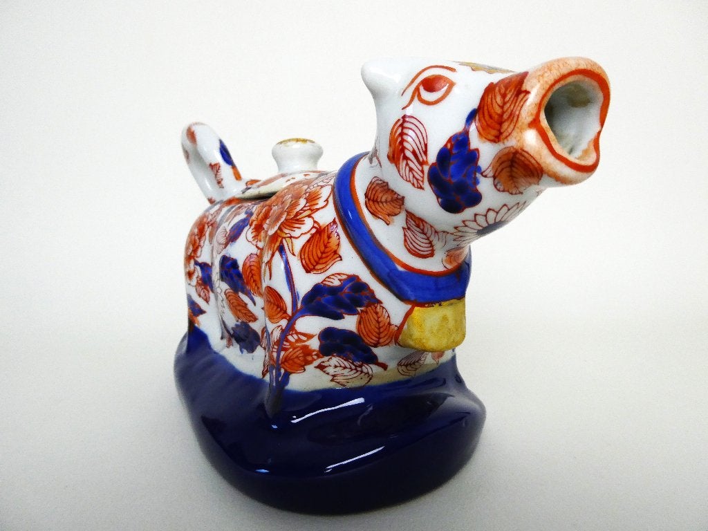 Imari theepot in de vorm van een koe, Ophalen of Verzenden