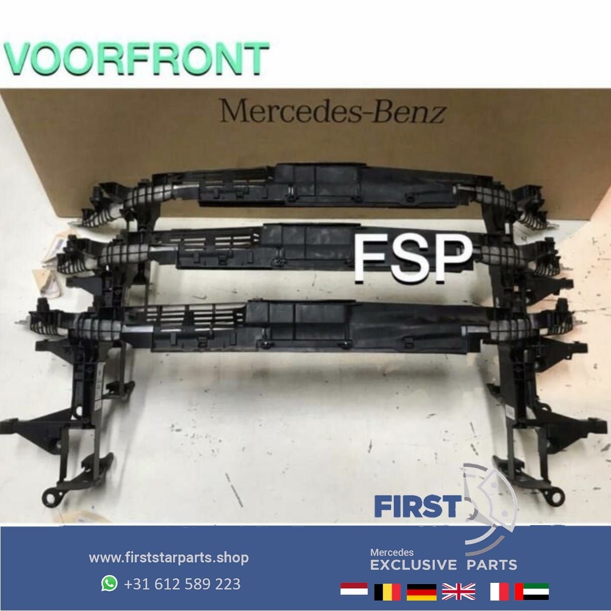 Voorfront Mercedes W176 A W246 B Front W117 CLA W156 GLA Kla, Auto-onderdelen, Gebruikt, -, Voor, Ophalen of Verzenden