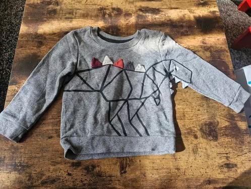 Grijze Dino trui Maat 92 hh, Trui of Vest, Onbekend, Nieuw, Ophalen of Verzenden
