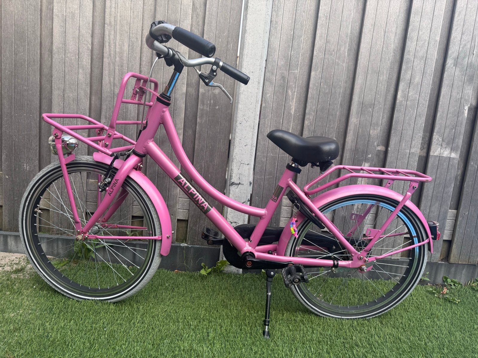 Alpina Cargo meisjesfiets 20 inch roze - Nette staat, Ophalen, Gebruikt, Terugtraprem, 20 inch