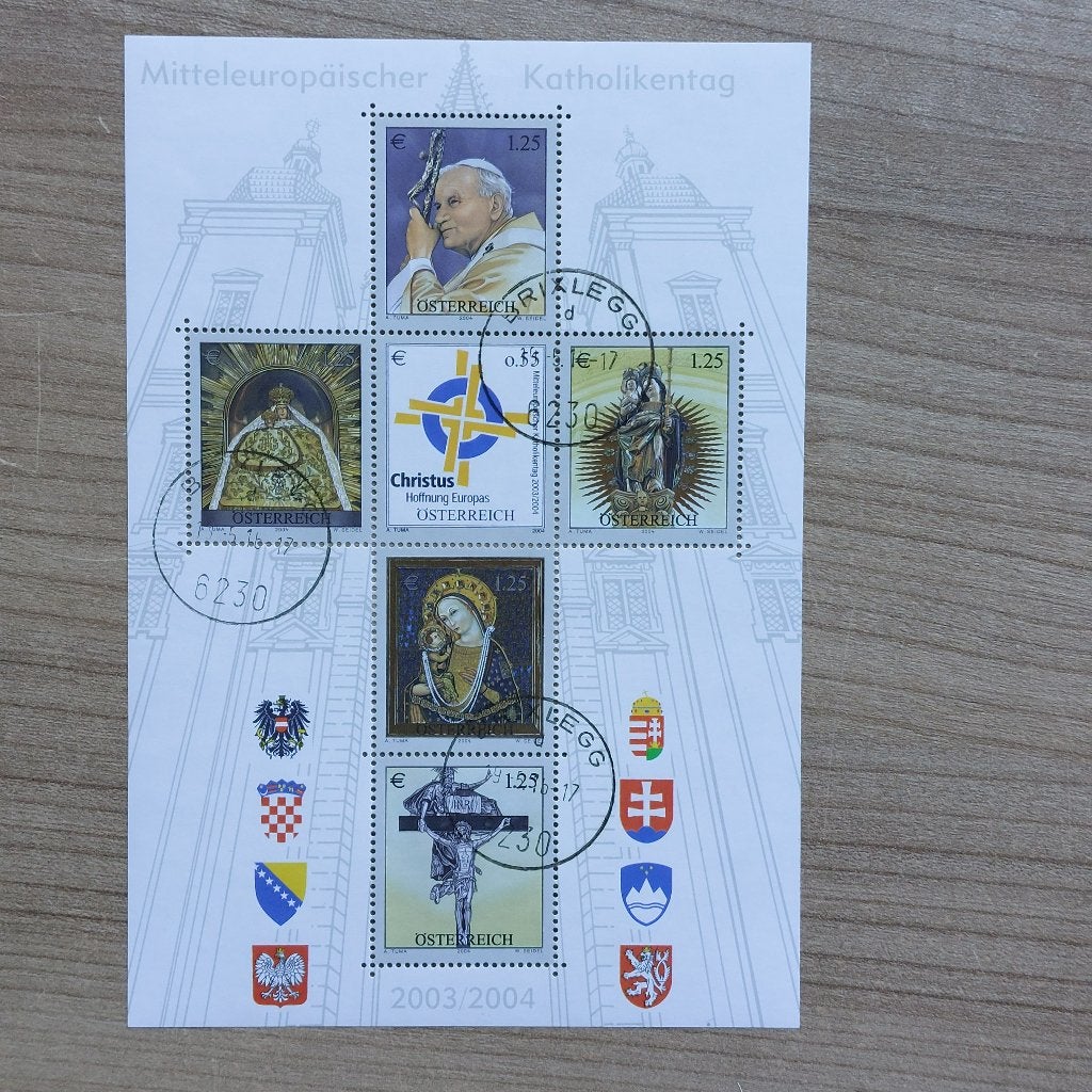 Oostenrijk  Blok 24  uit 2004, Ophalen of Verzenden, Gestempeld