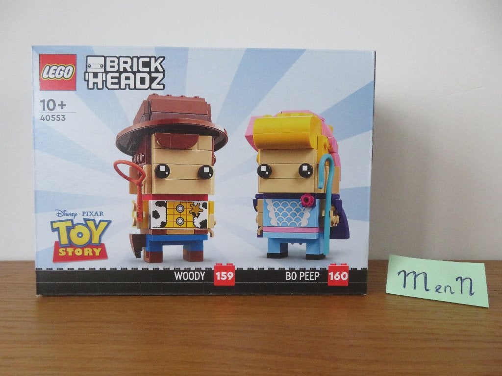 LEGO 40553 Disney Toy Story Woody & Bo Peep BrickHeadz, Ophalen, BrickHeadz, Lego, Nieuw